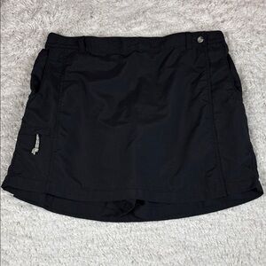 Columbia Women's Cargo Skort, Black, Size XL